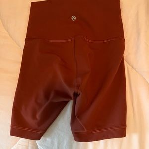 Lululemon wunder train biker shorts 6”